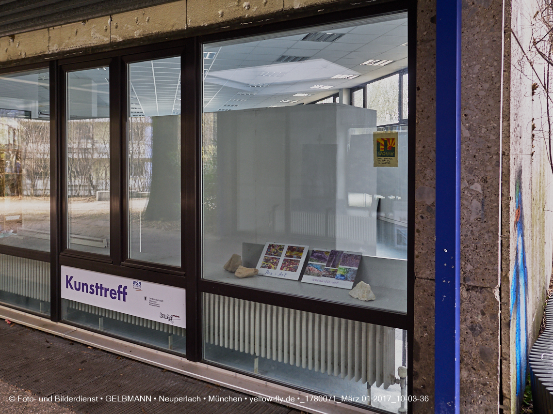 01.03.2017 - die Abrissbaustelle Quiddezentrum in Neuperlach